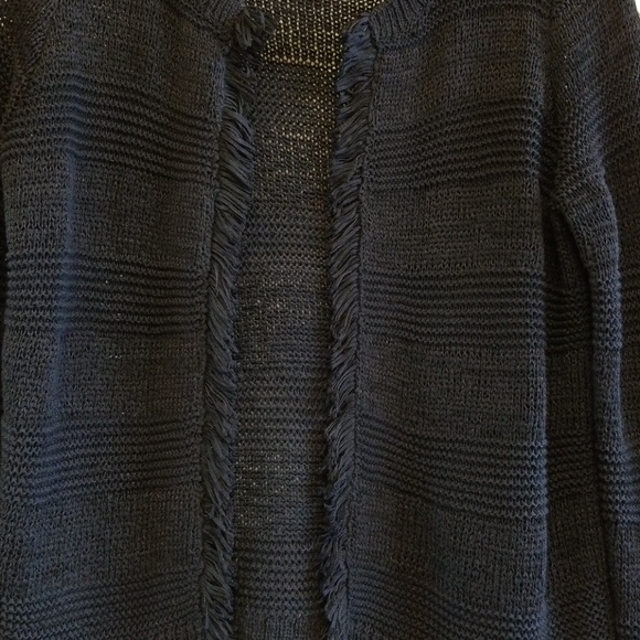 LOFT Petite Fringe Sweater - Picture 4 of 6